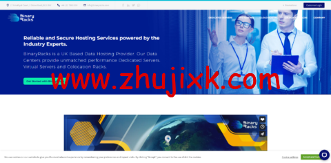 Binaryracks：英国大带宽独服，E3-1245 V3/16GB 内存/960GB SSD 硬盘/30TB 流量/1Gbps 端口，/月起