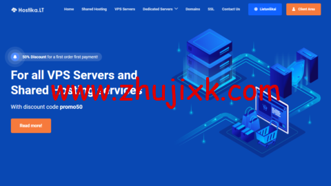 hostika.lt:立陶宛独立服务器,i5-2400or3470/8G 内存/500GB SATA 硬盘/100Mbps 不限流量,€27.20/月起 hostika.lt:立陶宛独立服务器,i5-2400or3470/8G 内存/500GB SATA 硬盘/100Mbps 不限流量,€27.20/月起