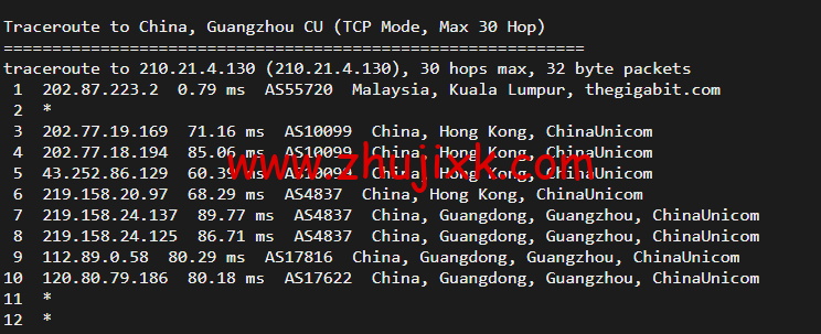 博鳌云：马来西亚 VPS，1 核 1G/40GB SSD，10M CN2 高品质带宽 ，月付 100 元起，附简单测评