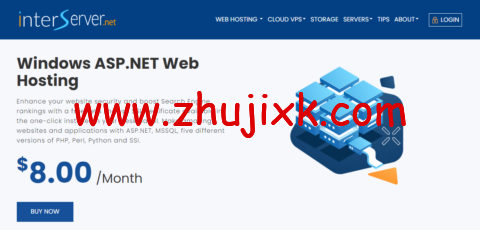 InterServer：美国 ASP 空间， Windows ASP.NET 网站托管，.00/月