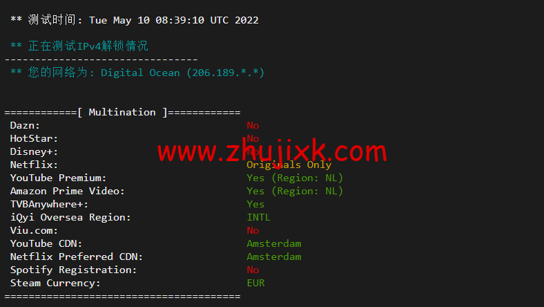 #2022 年 5 月#DigitalOcean：荷兰阿姆斯特丹机房简单测评