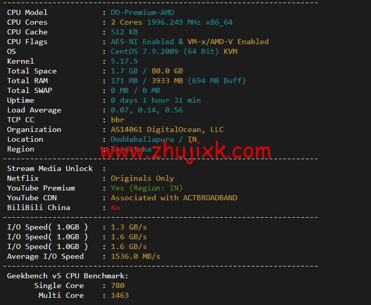 #2022 年 5 月#DigitalOcean:印度班加罗尔机房简单测评 #2022 年 5 月#DigitalOcean:印度班加罗尔机房简单测评