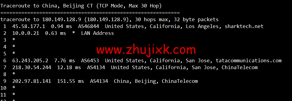 #2022 年 5 月#sharktech(鲨鱼机房)：公有云洛杉矶机房简单测评，16 核/32G 内存/1200G SSD/5T 流量/10G 端口，.82/月起