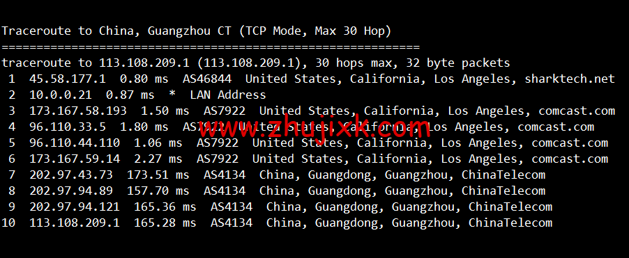 #2022 年 5 月#sharktech(鲨鱼机房)：公有云洛杉矶机房简单测评，16 核/32G 内存/1200G SSD/5T 流量/10G 端口，.82/月起
