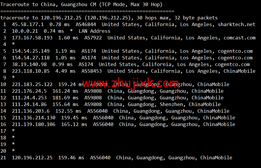 #2022 年 5 月#sharktech(鲨鱼机房)：公有云洛杉矶机房简单测评，16 核/32G 内存/1200G SSD/5T 流量/10G 端口，.82/月起
