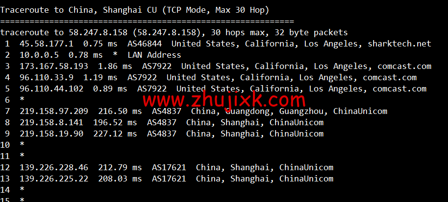 #2022 年 5 月#sharktech(鲨鱼机房)：公有云洛杉矶机房简单测评，16 核/32G 内存/1200G SSD/5T 流量/10G 端口，.82/月起