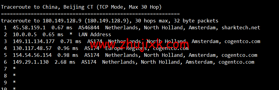 #2022 年 5 月#sharktech(鲨鱼机房)：公有云荷兰阿姆斯特丹机房简单测评，16 核/32G 内存/1200G SSD/5T 流量/10G 端口，.82/月起
