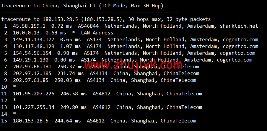 #2022 年 5 月#sharktech(鲨鱼机房)：公有云荷兰阿姆斯特丹机房简单测评，16 核/32G 内存/1200G SSD/5T 流量/10G 端口，.82/月起