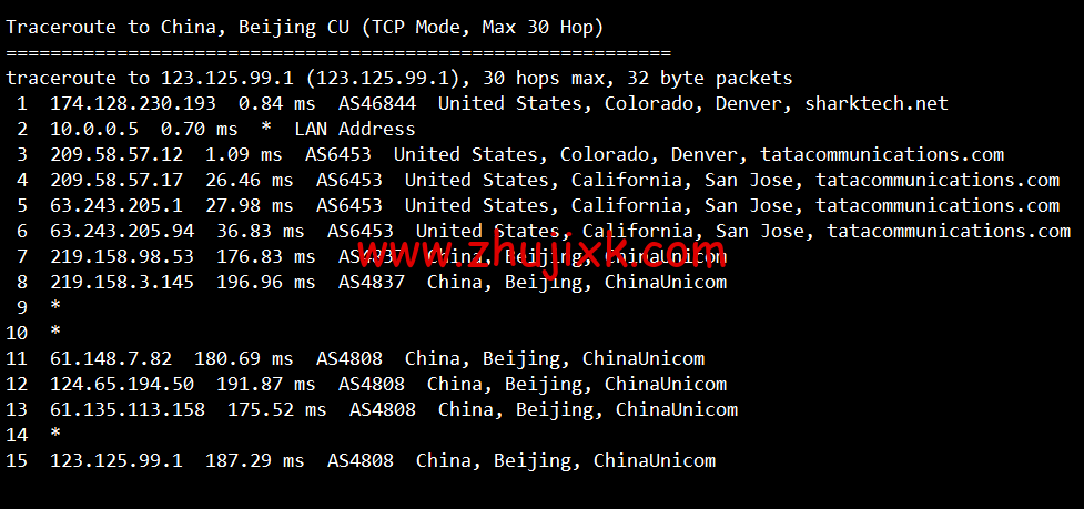#2022 年 5 月#sharktech(鲨鱼机房)：公有云美国丹佛机房简单测评，16 核/32G 内存/1200G SSD/5T 流量/10G 端口，.82/月起