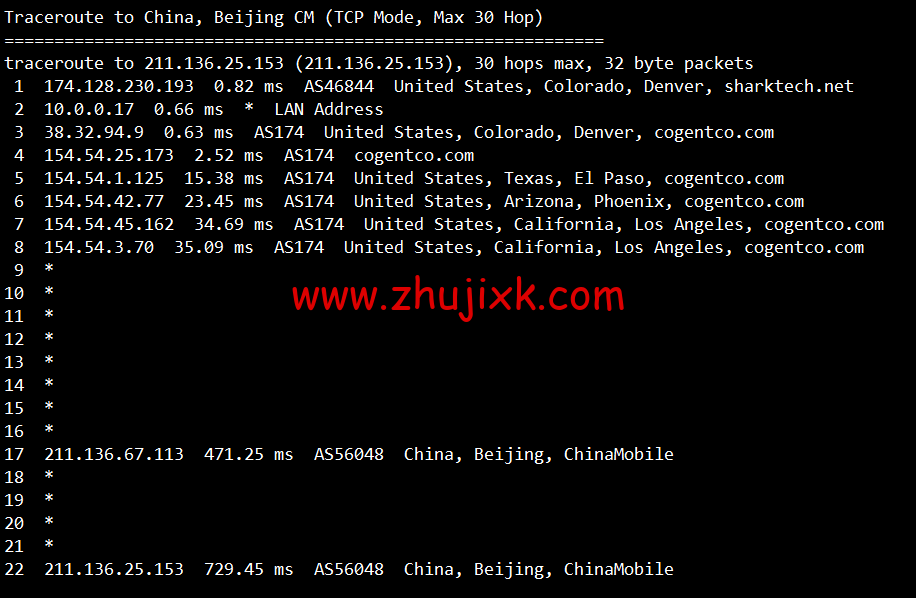 #2022 年 5 月#sharktech(鲨鱼机房)：公有云美国丹佛机房简单测评，16 核/32G 内存/1200G SSD/5T 流量/10G 端口，.82/月起