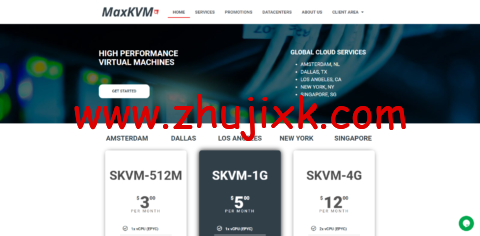 MaxKVM:AMD EPYC 7702p *1 核 /1GB 内存/30GB NVMe 硬盘/1TB 流量/10Gbps 带宽,https://www.zhujixk.com/wp-content/uploads/2022/05/1652689200-maxkvm-480x236.png.49/月起,可选新加坡/洛杉矶/达拉斯/纽约/荷兰机房 MaxKVM:AMD EPYC 7702p *1 核 /1GB 内存/30GB NVMe 硬盘/1TB 流量/10Gbps 带宽,.49/月起,可选新加坡/洛杉矶/达拉斯/纽约/荷兰机房