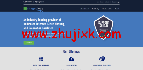 ManagedWay：美国大硬盘服务器，AMD Opteron-16 核/64GB 内存/116TB 硬盘/不限流量/1Gbps 带宽，9/月
