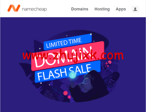 Namecheap：域名注册闪购，.com36%折扣， .net 23%折扣