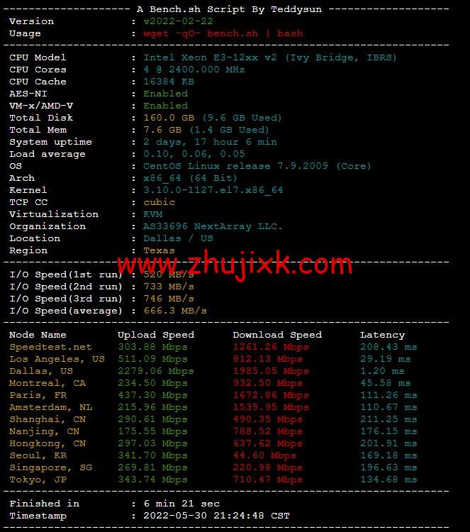 #MemorialDay#NextArray：美国便宜 vps，5 折优惠，1 核/1G/10G SSD/1TB 流量/1Gbps 带宽，class=