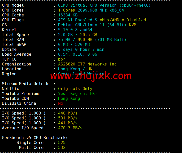 #全新上线#搬瓦工:香港限量版套餐,HK85 机房,移动 CMI 路线,折后年付 74 美元,简单测评 #全新上线#搬瓦工:香港限量版套餐,HK85 机房,移动 CMI 路线,折后年付 74 美元,简单测评