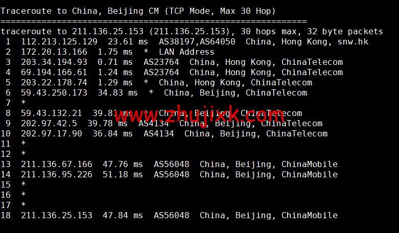 蓝米云：香港 CN2 GIA 云服务器，简单测评