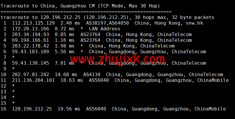 蓝米云：香港 CN2 GIA 云服务器，简单测评