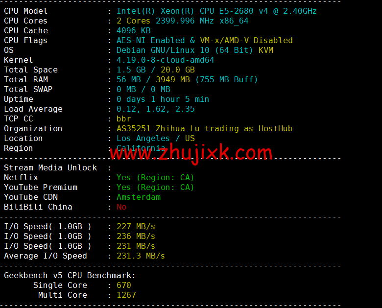 蓝米云:美国 200G 高防云服务器,简单测评 蓝米云:美国 200G 高防云服务器,简单测评