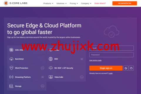 #促销#gcorelabs：E3/E5 独立服务器 6 折优惠，云服务器 75 折优惠，所有机房可用