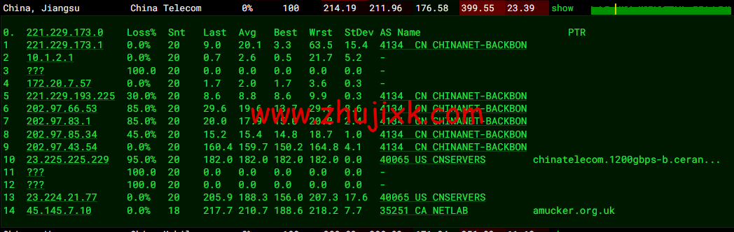 萝卜数据：美国 cera 大宽带云服务器，去程電信 163，回程聯通 4837，月付.7 起，原生 ip，解锁 tiktok，附简单测评