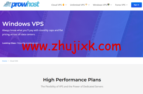 ProwHost：堪萨斯 windows vps，1 核/6G 内存/50G NVME 硬盘/5TB 流量/1Gbps 带宽，.42/首月