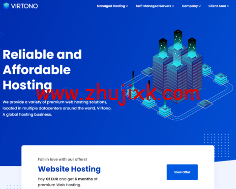 #上新#Virtono：塞尔维亚贝尔格莱德机房 vps，1 核/2G 内存/50G SSD 硬盘/3TB 流量/1Gbps 带宽，.5/月起，另可选香港/日本/新加坡/美国/加拿大/英国/法国/西班牙/德国/荷兰/瑞典/波兰/罗马尼亚等机房等 16 个机房