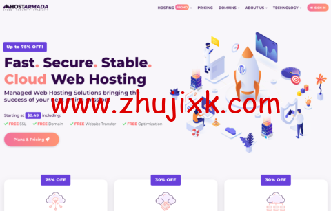 #万圣节优惠#Hostarmada:共享主机 75%优惠,vps 和经销商主机 30%优惠,可选新加坡/法兰克福等 9 个机房 #万圣节优惠#Hostarmada:共享主机 75%优惠,vps 和经销商主机 30%优惠,可选新加坡/法兰克福等 9 个机房