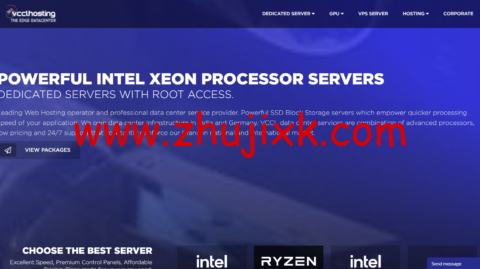 VCCLHosting：印度 Windows VPS，1 核 1GDDR4，30G SATA，1Gbp@10TB 流量，月付.39 起，RTX 5000 显卡服务器月付 9 起