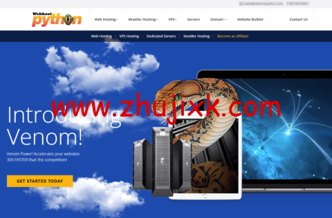 Webhostpython：10 周年庆，美国达拉斯管理型 VPS，免费 DirectAdmin 授权，4 核/2G 内存/120G SSD 硬盘/15TB 流量/1Gbps 带宽，首月只需 0.1 美元