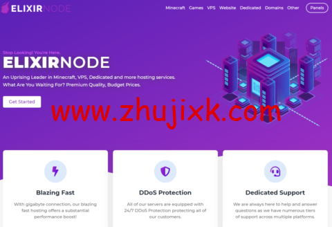 elixirnode：1 核/1G 内存/25G 硬盘/500Mbps 不限流量，.00/月起，可选美国/加拿大机房