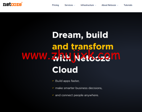 #按时计费#netooze：1 核/1G 内存/25G 硬盘/10-500Mbps 带宽/不限流量，.95/月起，可选哈萨克斯坦/白俄罗斯/荷兰/美国/俄罗斯机房