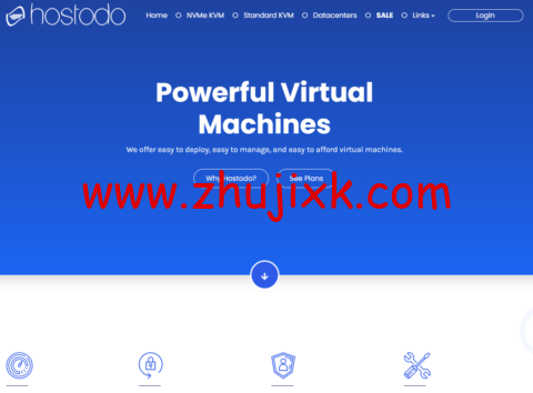 hostodo：迈阿密 vps，1 核/512MB 内存/20G 硬盘/3TB 流量/1Gbps 带宽，年付.99 起