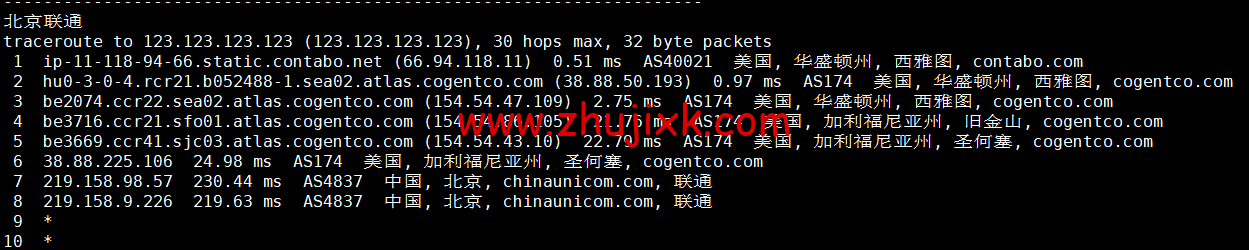 Contabo：美国 vps，西部“西雅图”机房，原生 ip，4 核/8G/200G SSD 或 50 GB NVMe/200Mbps 带宽起，月付€6.99，解锁 tiktok 等流媒体，简单测评