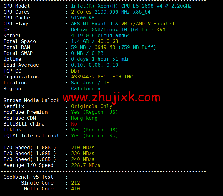 RAKsmart：新加坡机房云服务器，精品网线路，简单测评