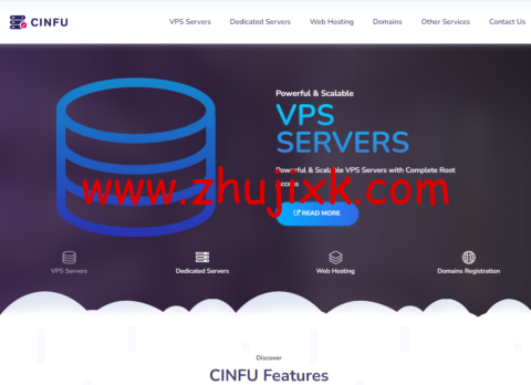 Cinfu：新用户五折优惠，免费按需 DDOS 保护高防 VPS，OpenVZ 虚拟架构，1 核/2GB 内存/50G 硬盘/1Gbps 带宽@不限流量， width=