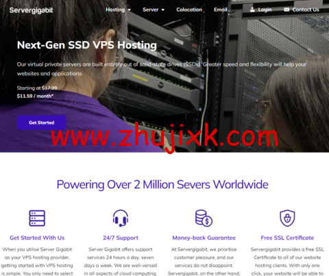Servergigabit:马来西亚 kvm vps,1 核/1G 内存/20G 硬盘/不限流量/100Mbps 带宽,.59/月起,可选 windows Servergigabit:马来西亚 kvm vps,1 核/1G 内存/20G 硬盘/不限流量/100Mbps 带宽,.59/月起,可选 windows