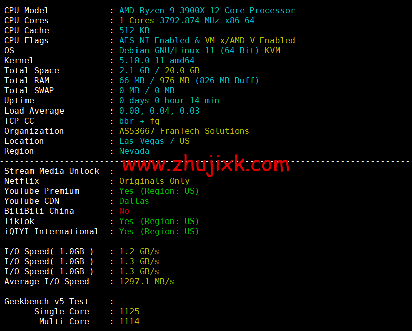 BuyVM：拉斯维加斯机房，AMD Ryzen 和 NVME 存储高性能 VPS，1Gbps 不限流量， width=