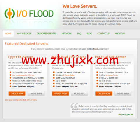 IOFLOOD:美国凤凰城独服,E3-1230v2/32GB 内存/16TB 硬盘/20TB 流量/1Gbps-10Gbps 带宽,/月起 IOFLOOD:美国凤凰城独服,E3-1230v2/32GB 内存/16TB 硬盘/20TB 流量/1Gbps-10Gbps 带宽,/月起