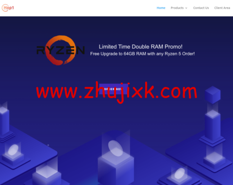 Hop One Networks:美国费城 HE 机房独服,AMD RYZEN 5 3600/64G 内存/512GB NVMe 硬盘/不限流量/1Gbps 带宽,.95/月 Hop One Networks:美国费城 HE 机房独服,AMD RYZEN 5 3600/64G 内存/512GB NVMe 硬盘/不限流量/1Gbps 带宽,.95/月