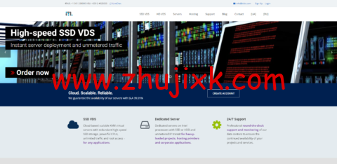 #黑五#ITLDC：无限流量 VPS，年付 6 折，独立服务器 7.5 折，1 核/1G 内存/10G SSD/不限流量/100Mbps 带宽，€22.98/年，可选美国/新加坡/荷兰等 14 机房