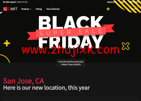 #黑五#DMIT：美国圣何塞 VPS，as4837 线路，年付 85 折， 多送 50%的流量，50G DDOS 防护，.9/年起