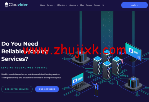 #黑五#Clouvider：英国独立服务器，E3-1241v3/16G 内存/1TB 硬盘/50TB 流量/1Gbps 带宽，£55/月，另可选美国/德国/荷兰等机房