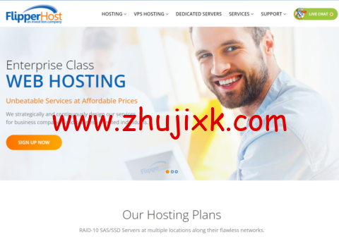 #黑五#FlipperHost：美国和欧洲 vps，1 核/1G 内存/30G 硬盘/3TB 流量/1Gbps 带宽，/年，可选美国洛杉矶/迈阿密/荷兰机房