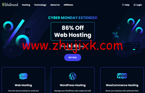 #Cyber Monday#SiteGround:WordPress 外贸主机,最高 86%优惠,月付低至 1.99 美元起 #Cyber Monday#SiteGround:WordPress 外贸主机,最高 86%优惠,月付低至 1.99 美元起