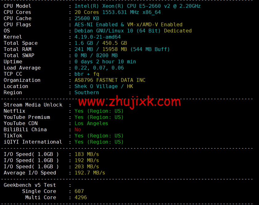 华纳云:美国站群服务器,E5-2660V2,不限流量,50Mbps 带宽,1C-4C(最高 253 个 IP),1488 元/月起,附简单测评 华纳云:美国站群服务器,E5-2660V2,不限流量,50Mbps 带宽,1C-4C(最高 253 个 IP),1488 元/月起,附简单测评