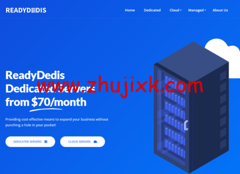 #黑五#ReadyDedis：美国和新加坡 vps，4 核/10GB 内存/200GB SSD/不限流量/1Gbps 端口，/月，可选洛杉矶/西雅图/新加坡等机房