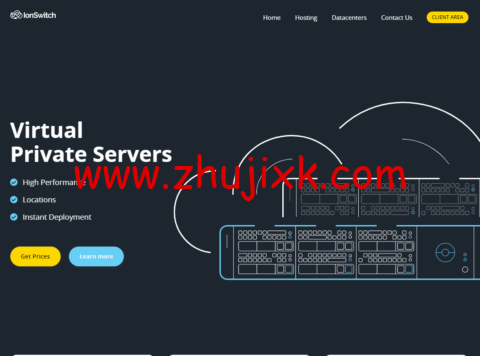 #黑五# IonSwitch：美国爱达荷机房 vps，1 核/1GB 内存/25GB NVMe/100TB 流量/20Gbps 带宽，/年