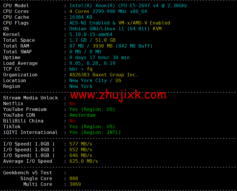 Justhost：美国亚特兰大机房 vps，200M-1Gbps 不限流量，.12/月起，美国/欧洲/亚洲 13 个国家 20 个机房可选，可自由更换 IP