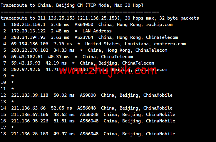莱卡云：香港 CN2 GIA 标准版，首月 1 折，低至 2.8 元/月起，简单测评