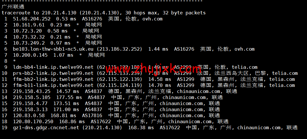 REGXA：英国伦敦机房 vps，1 核/1G 内存/15gNVMe/1Gbps 带宽，.5/月起，简单测评